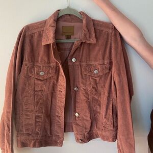 American Eagle pink corduroy jacket